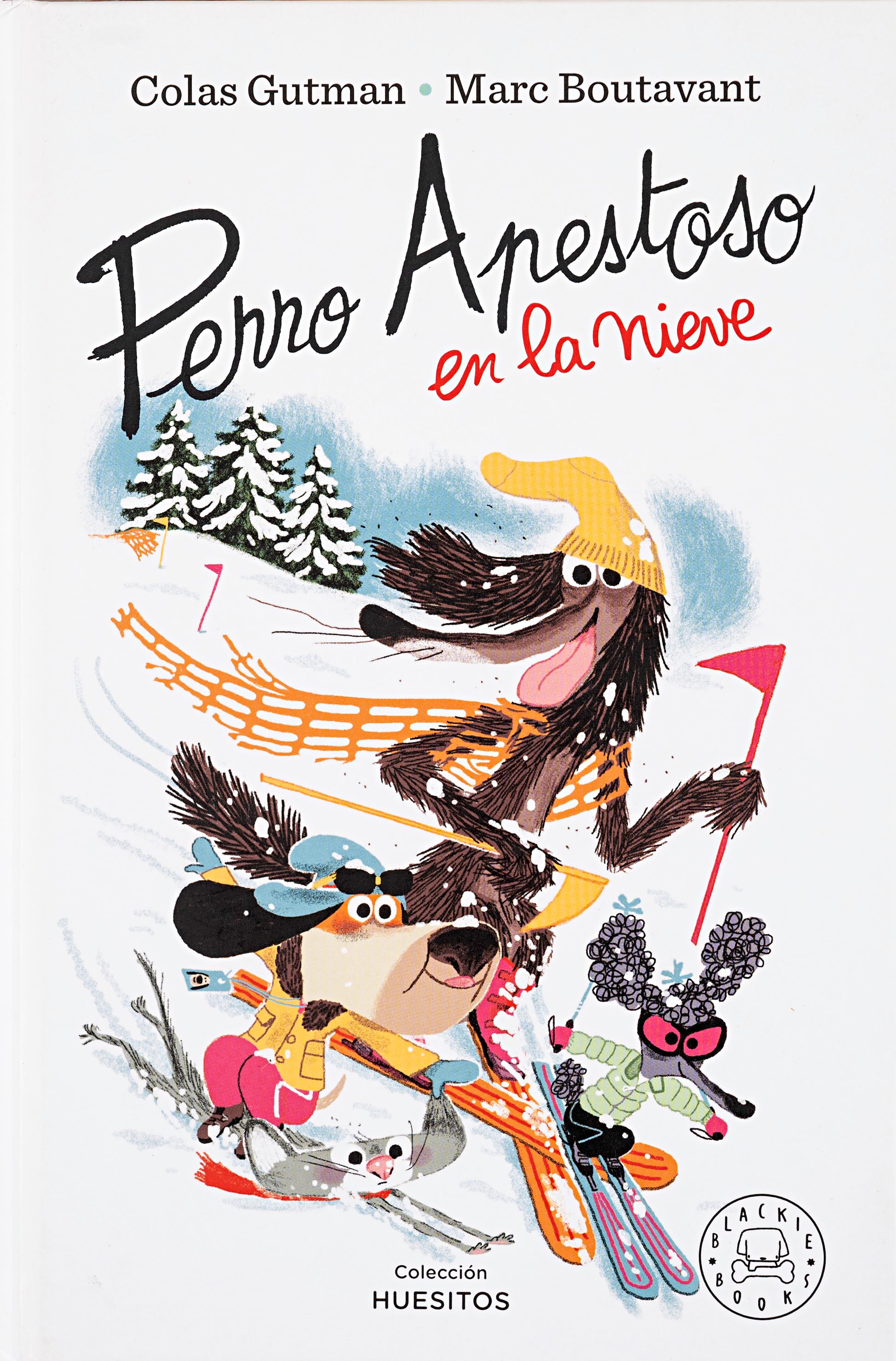 Portada de Perro apestoso en la nieve