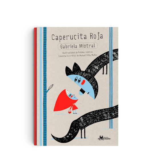 Portada de Caperucita Roja: Gabriela Mistral